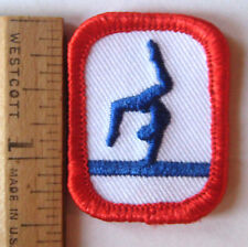 Girl Scout Gymnastics OLYMPIC GAMES BADGE IP Council Own Balance Beam Gym Patch