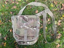 BRITISH ARMY SHOULDER BAG - MTP Camo Satchel Haversack GSR Respirator Field Case