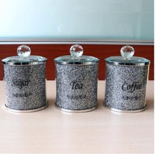 DIAMOND CRUSHED SILVER CRYSTAL