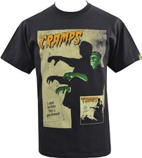 The Cramps Mens Psychobilly T-Shirt Gorehound Album Frankenstein Horror Garage