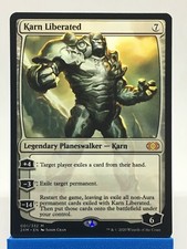 MTG - Karn Liberated. Double Masters. Mythic Legendary Planeswalker - Colourless
