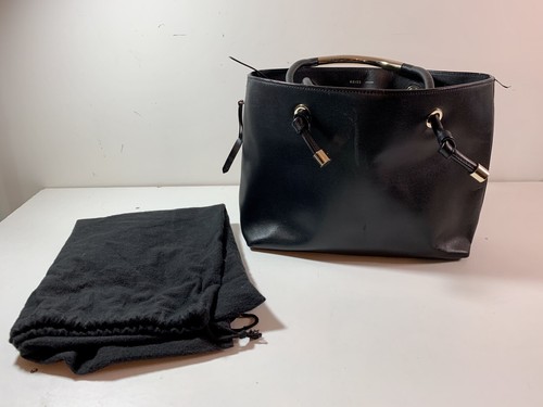 Reiss hawker black leather - reiss,