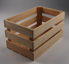 SMALL WOODEN CRATES WITH