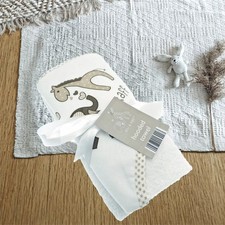 Elli raff baby hooded towel - &,