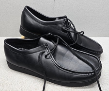 Beckett Black Moc Toe Casual Lace-Up Shoes Men’s UK 11 – Good Condition