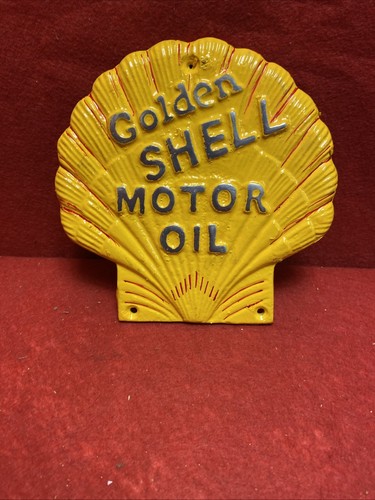 Golden shell motor oil - motor, cast