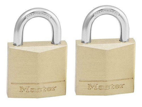 Master lock solid brass 30mm - lock,