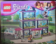 LEGO 41318 Heartlake City Hospital Set with Instructions - Incomplete