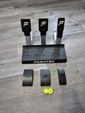 Fanatec CSL Pedal Set With Load Cell Kit, Face Plates And 3D Rap Mod Kit.