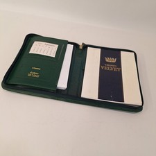 Cathian Leather Duke Sized Writing Case - Green - Good Condition