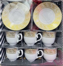 12 Piece Porcelain Greek