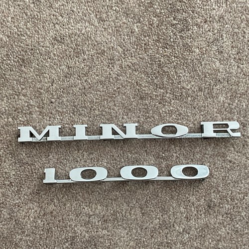 Genuine morris minor badges - genuine,