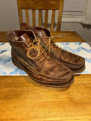Red wing wabasha chukka moc - red,