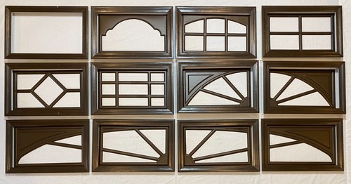 Dark brown amarr garage door - brown,