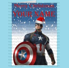 Personalised Superhero Christmas Cards