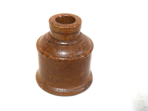 Antique stoneware ink bottle - ,