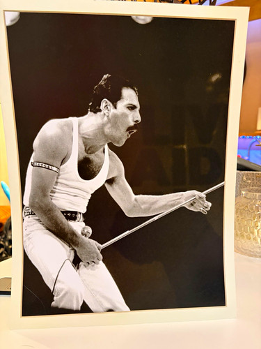 Queen freddie mercury black - queen,