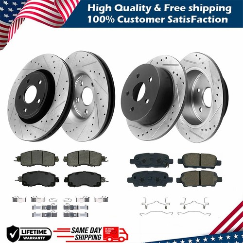 Front rear disc rotors - front,