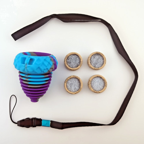 Silicone acorn mouthpiece - silicone, /