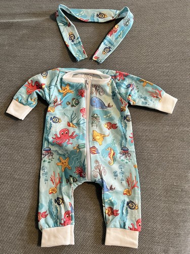 Baby born size - doll, zip