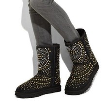 JIMMY CHOO X UGG STUDDED BOOTS