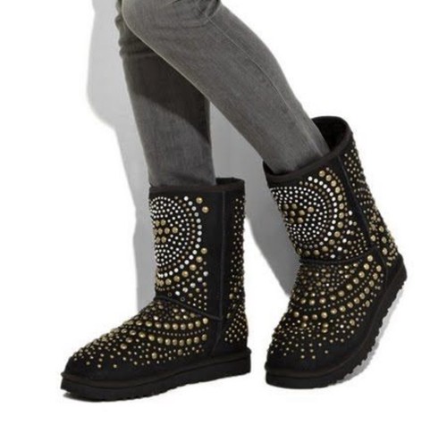 Jimmy choo ugg studded boots - studded,