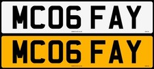 FAY number plate private registration cherished number 