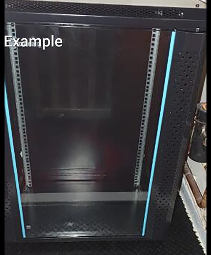 Server data cabinet wall - cabinet,