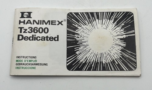 Hanimex tz3600 dedicated - hanimex,