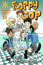 FLOPPY COP #2 CVR A JAY FOSGITTI SCRUBS 2019 SOURCE POINT PRESS NM