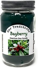 Bayberry - Pure Soy Candle -