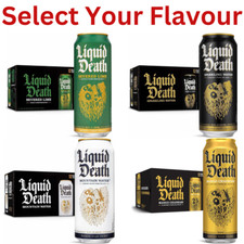 Liquid Death Still Mountain, Mango Chainsaw, Severed Lime, Sparkling Water Drink