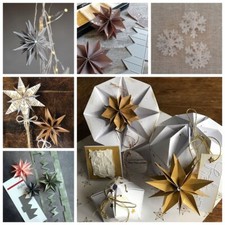 3D Flower Snow Flake Metal