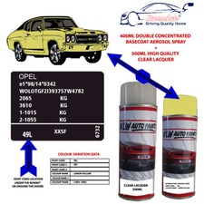 For vauxhall Aerosol Spray
