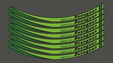 Hope Tech 35W Rim Decal stickers 27.5 Full Set mountain bike down hill green 