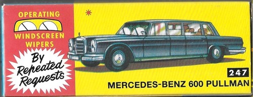 Corgi model 247 mercedes - ,