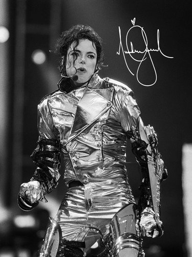 Michael jackson signed - jackson,