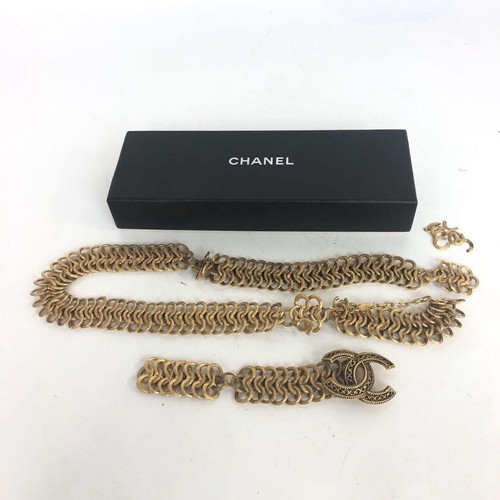 Chanel vintage logo chain - cc,