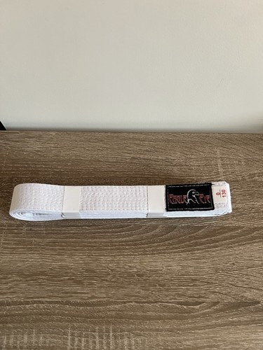 White martial arts belt size - martial,