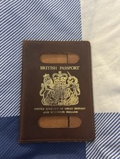 Vintage British Passport