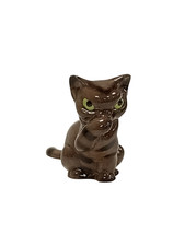 Hagen Renaker Miniature Ceramic Thumb Sucking Gray Striped Cat Kitten Figurine 