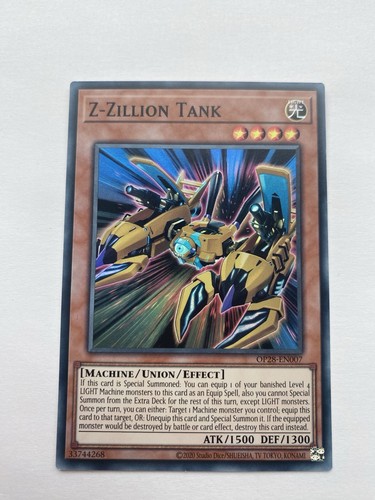 Yugioh zillion tank - yugioh!,
