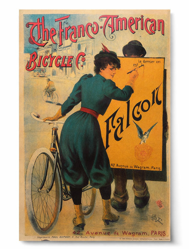 Falcon bicycle poster pal - falcon,