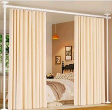 White Room Divider No Drilling
