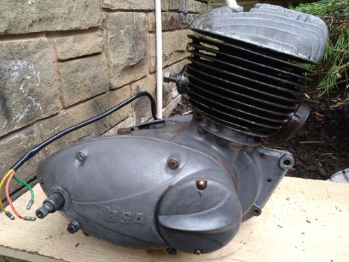 Bsa bantam d14b - bsa, engine