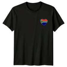 South Africa Flag Heart
