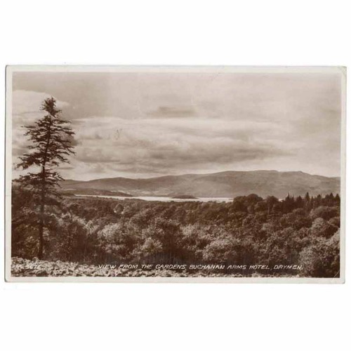 Drymen view from gardens - drymen,