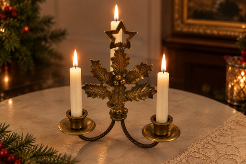 Vintage brass christmas - vintage,