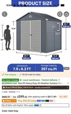 storage sheds outdoor plastic