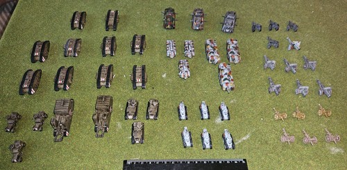 Ww1 10mm painted tanks - ww1,